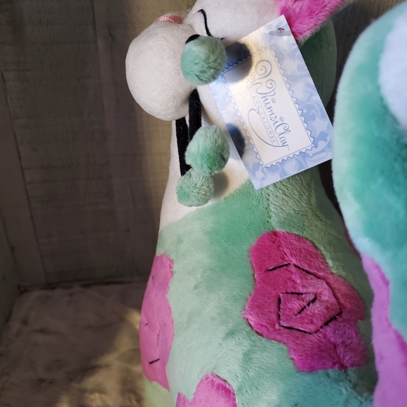 Amy Lacombe WhimsyClay Plush Cat Flora NWT - Picture 5 of 8